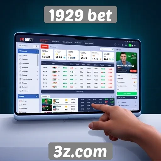 Experiência do usuário na interface do 1929 bet